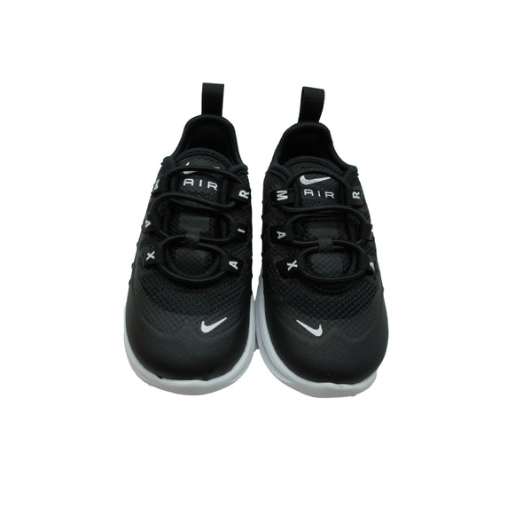 Nike Little Boy's Air Max Axis Elastic Laces Sneakers Black White Size 5 C