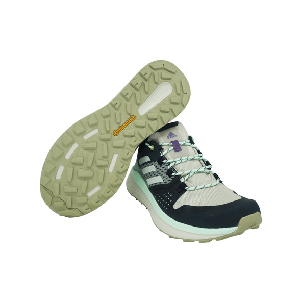 Adidas Women's Terrex Bounce Hiker Boot Shoes Navy Blue Gray Green Size 9.5