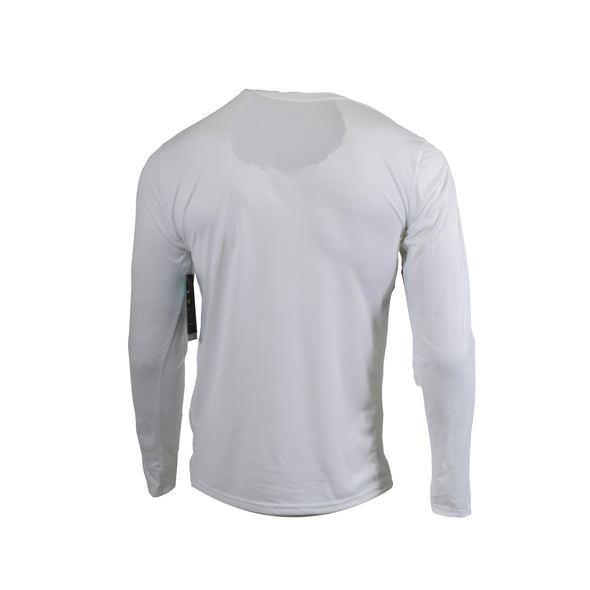 Nike Men's Legend 2.0 Long Sleeve Dri Fit Training Shirt White Black Size XL