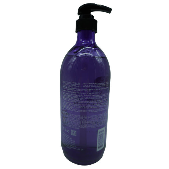 Luseta Lavender & Collagen Body Wash 33.8 FL OZ Big Bottle