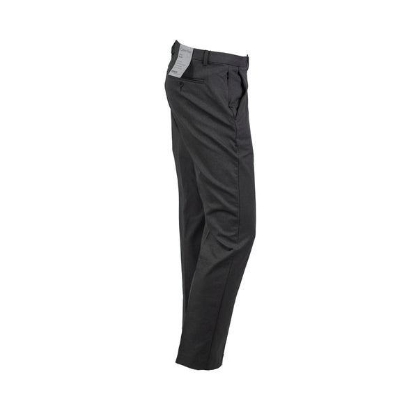 Calvin Klein Men's Infinite Tech Suit Flat Front Dress Pants Charcoal Gray 38x30