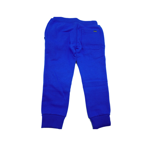 Hurley Boys' Fleece Jogger Drawstring Pants Blue Size 4