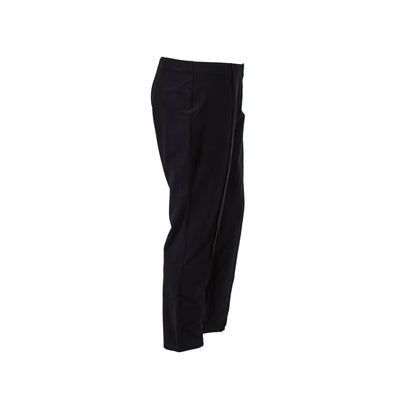 Eileen Fisher Women's Crepe Pull On Seamed Skinny Ankle Pants Black Size Large