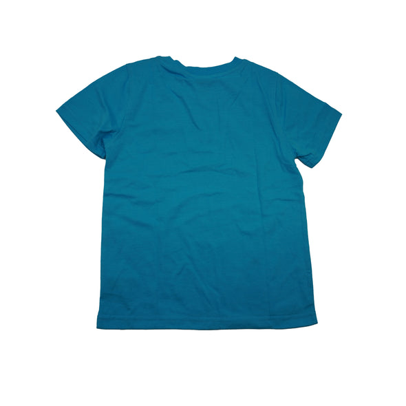 Lucky Brand Boy's Short Sleeve Shirt Short Set Blue White Orange
