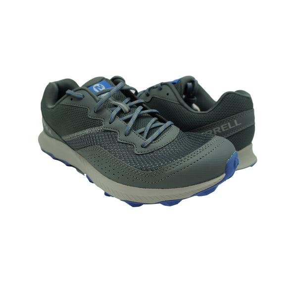 Merrell Men's Skyrocket Trail Running Athletic Shoes Gray Blue