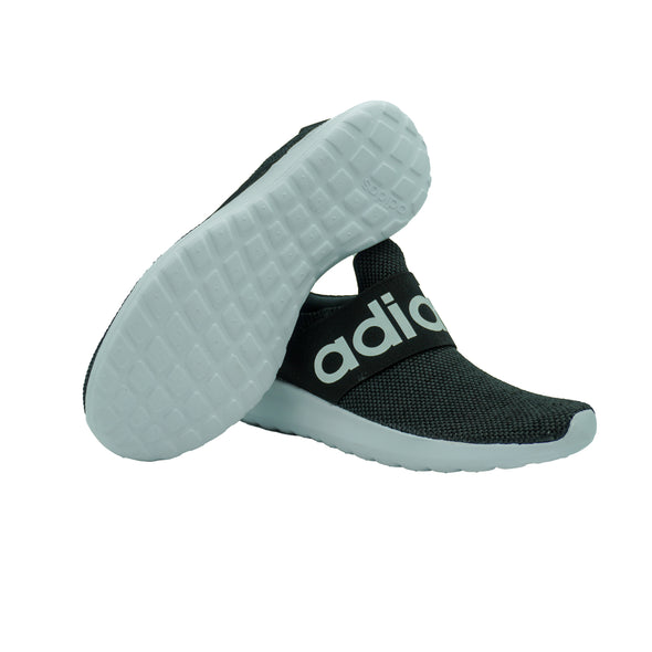Adidas Unisex Kid's Lite Racer Adapt Running Athletic Shoes Black White Size 4.5