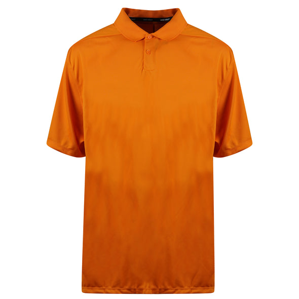 Nike Men's Short Sleeve Dri Fit Standard Fit Golf Polo Orange Size 3XL