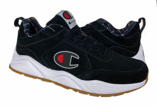 Champion Men's 93Eighteen Big C Casual Fashion Sneakers Black Size 10