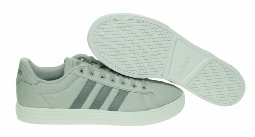 Adidas Men's Daily 2.0 Ankle High Canvas Skateboarding Shoes Gray