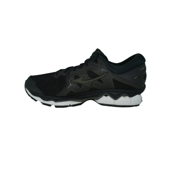 Mizuno Men's Wave Sky 2 Running Athletic Shoes Black Gray Size 7.5