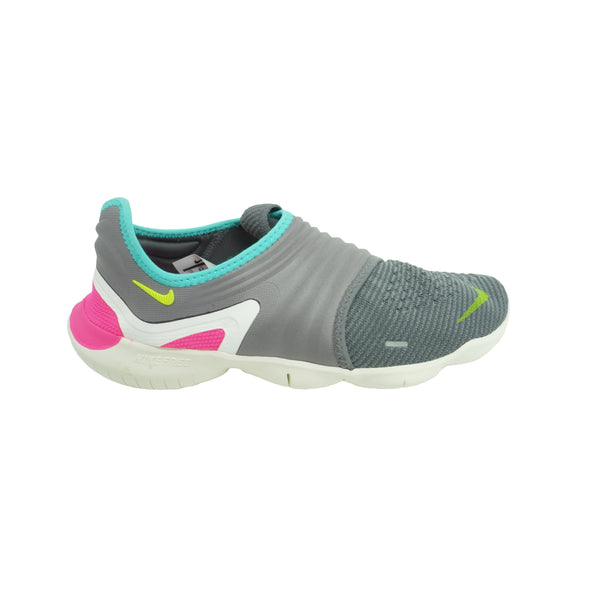 Nike Women's Free RN Flyknit 3.0 Trail Running Shoes Gray Size 11