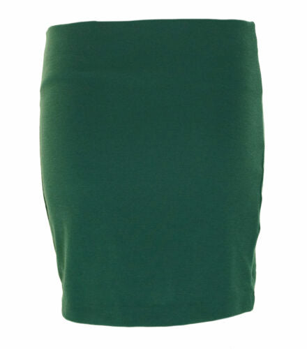 BCBGeneration Women's Elastic Waist Stretch Mini Skirt Green $48