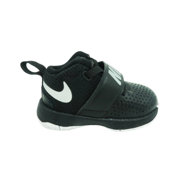 Nike Toddler Boy's Team Hustle 8 Athletic Shoes Black Gray Size 3C
