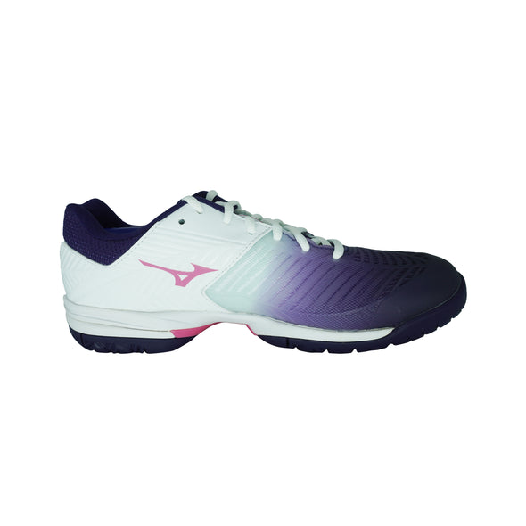 Mizuno Women's Wave Exceed Tour 3 All Count Tennis Shoes White Purple Pink 10