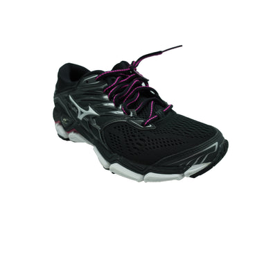 Mizuno Women's Wave horizon 2 Running Athletic Shoes Black Pink Size 6