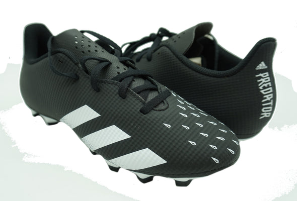 Adidas Men's Predator Freak .4 Firm Ground Soccer Cleats Black White Size 7.5