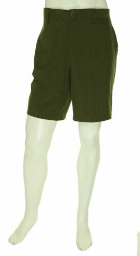 32 Cool Men's Performance Stretch Wicking Shorts Olive