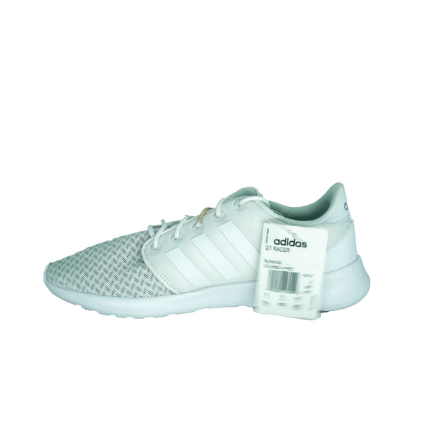 Adidas Women's Cloudfoam QT Racer Running Athletic Shoes White Size 9.5