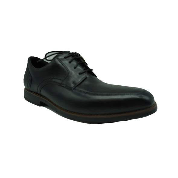 Rockport Men's Slayter Apron Toe Oxford Dress Shoes Black Size 10