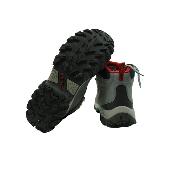 Columbia Men's Newton Ridge Plus II Waterproof Hiking Boots Gray Size 11 Wide