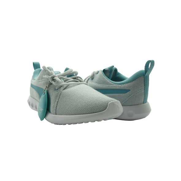 Puma Women's Carson 2 Knit Running Athletic Shoes Gray Blue Size 6.5