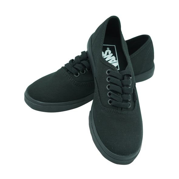 Vans Women's Authentic Lo Pro Lace Up Sneakers Black Size 6