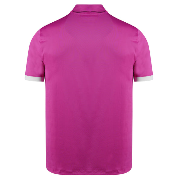 Nike Men's Dri Fit Short Sleeve Polo Pink Size Small