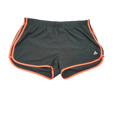 Adidas Women's M20 Athletic Shorts Black Pink Size XL 3"