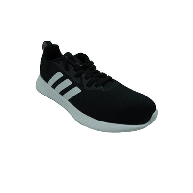 Adidas Unisex Little Kid's Puremotion Running Shoes Black White Pink Tint 13.5 K