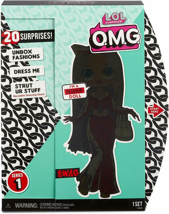 L.O.L. Surprise! O.M.G. Top Secret Swag Fashion Doll with 20 Surprises