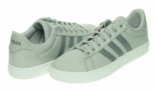 Adidas Men's Daily 2.0 Ankle High Canvas Skateboarding Shoes Gray