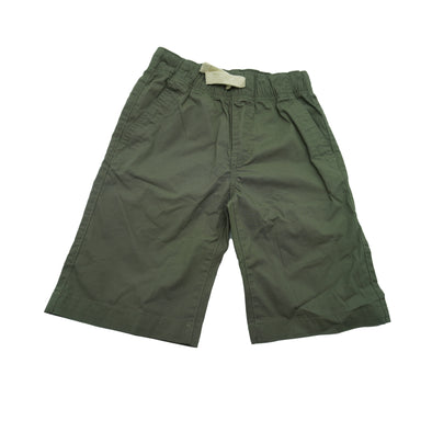 Lucky Brand Boy's Pull On Elastic Waist Shorts Olive Green Size Small
