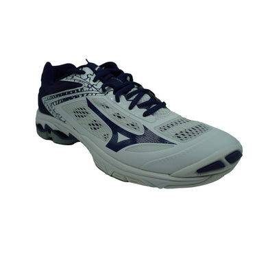 Mizuno Women's Wave Lightning Z5 Volleyball Athletic Shoes White Black Gray 12