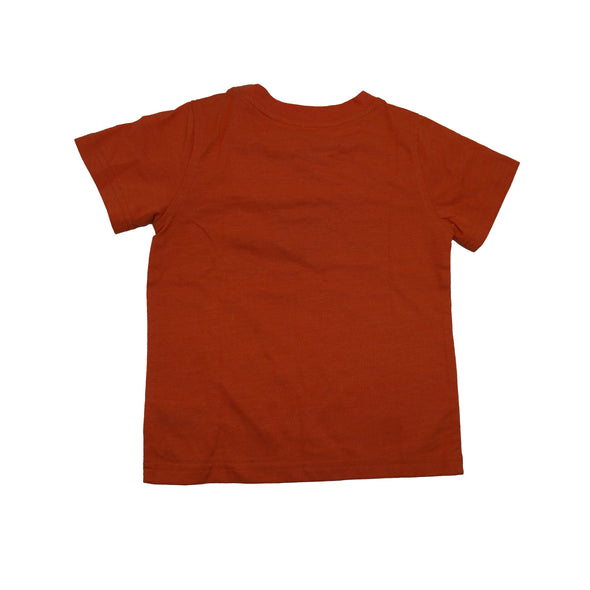 Lucky Brand Toddler Boy's Shirt Short Set orange Blue White