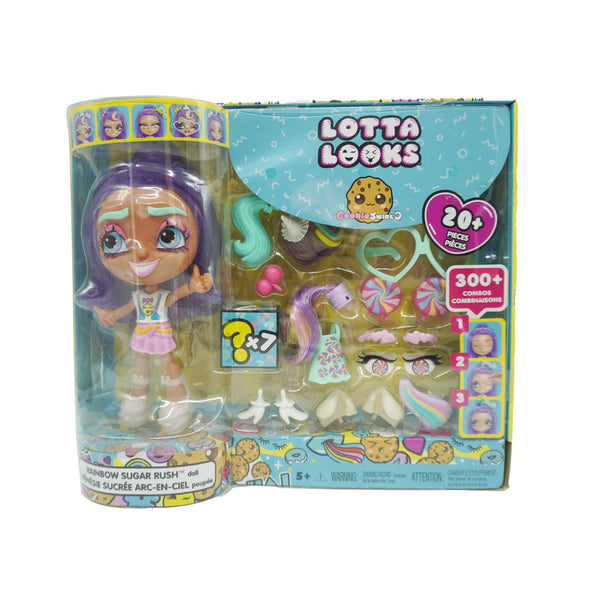 Lotta Looks Cookie Swirl Rainbow Sugar Rush Gift Set Doll