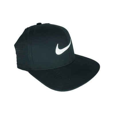 Nike Unisex AeroBill Adjustable Cap Black White One Size