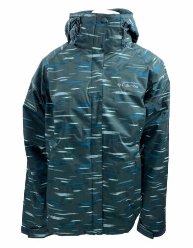 Columbia Women's Printed Outer West Interchange Insulated Puffer Coat Medium