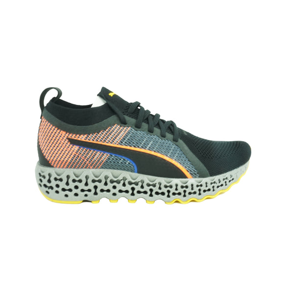 Puma Men's Select Calibrate Runner Mono Athletic Shoes Black Orange