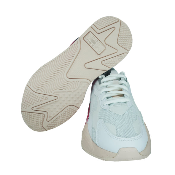 Puma Women's RS-X3 Leather Fade Casual Athletic Shoes White Size 9.5