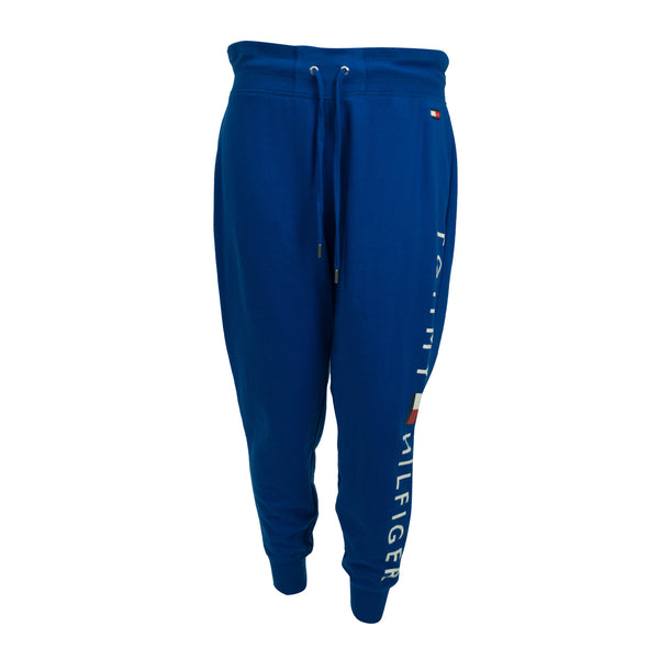 Tommy Hilfiger Women's Sport Plus Size Logo Jogger Pants Royal Blue Size 1X
