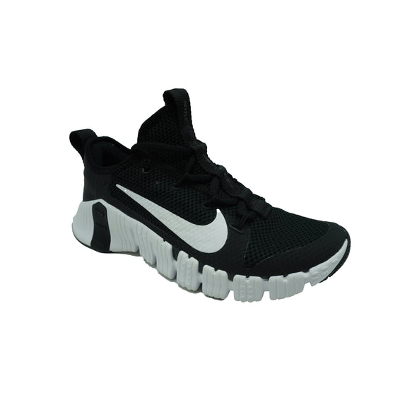 Nike Women's Free Metcon 3 Training Athletic Shoes Black White Size 6