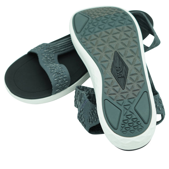 Teva Men's M Terra Float 2 Knit Evolve Strappy Sandal Gray Size 13
