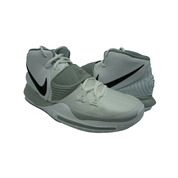 Nike Men's Kyrie 6 TB Promo Basketball Shoes White Gray