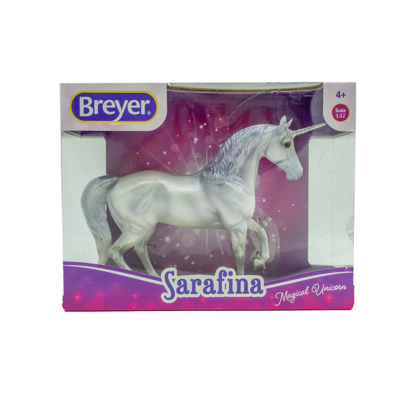 Breyer Sarafine Magical Unicorn Silver Shimmer