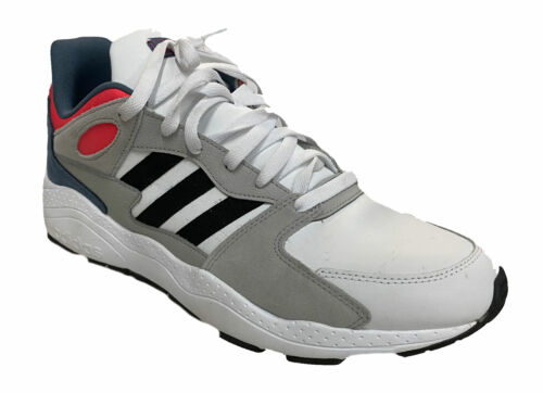 Adidas Men's Cross Training Cloudfoam Athletic Shoes White Blue Size 13