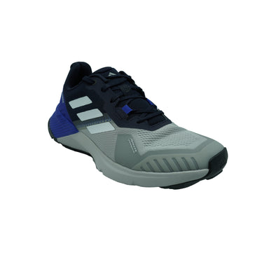 Adidas Men's Terrex Soulstride Trail Running Athletic Shoes Gray Blue Black 6