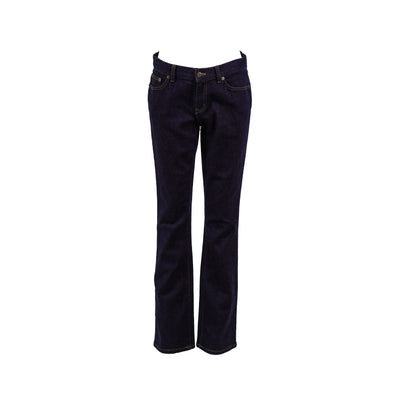 Lauren Ralph Lauren Women's Stretch Modern Bootcut Jeans Dark Blue Size 2x33
