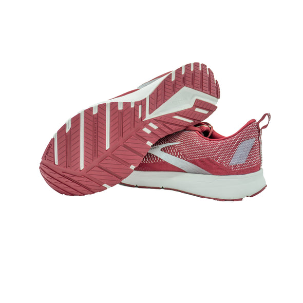Brooks Men's Revel 4 breakthrough Pack Running Athletic Shoes Dark Red White