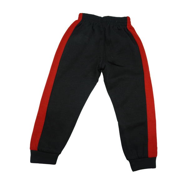 Reebok Boy's 3 Piece Sweatshirt Sweatpants Set Black Gray Red Size 4