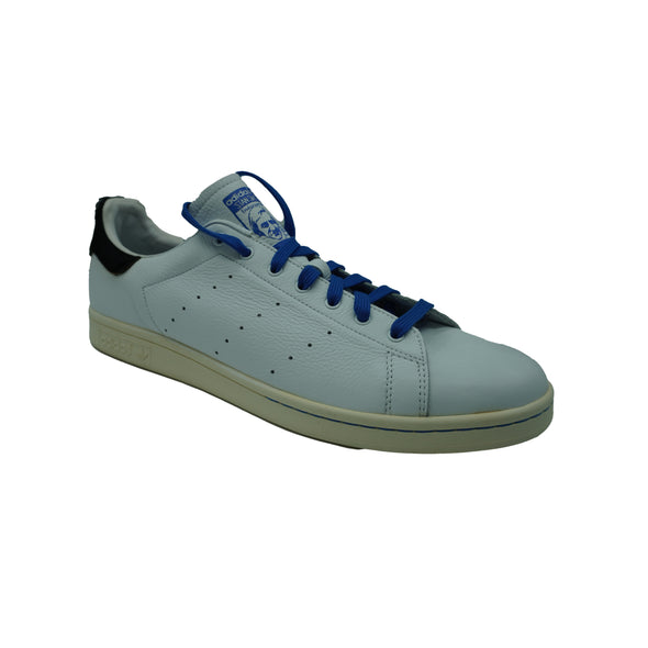 Adidas Men's Stan Smith Leather Cross Training Shoes White Blue Black Size 14